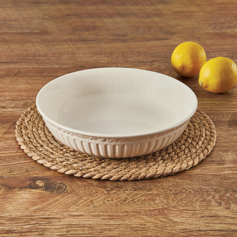 Mikasa Italian Countryside Pasta Bowls, 9.25 Inch, Cream & Reviews
